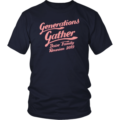 Generations Gather Daise Family Reunion 2019