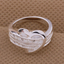 Load image into Gallery viewer, Half Heart Love Ring
