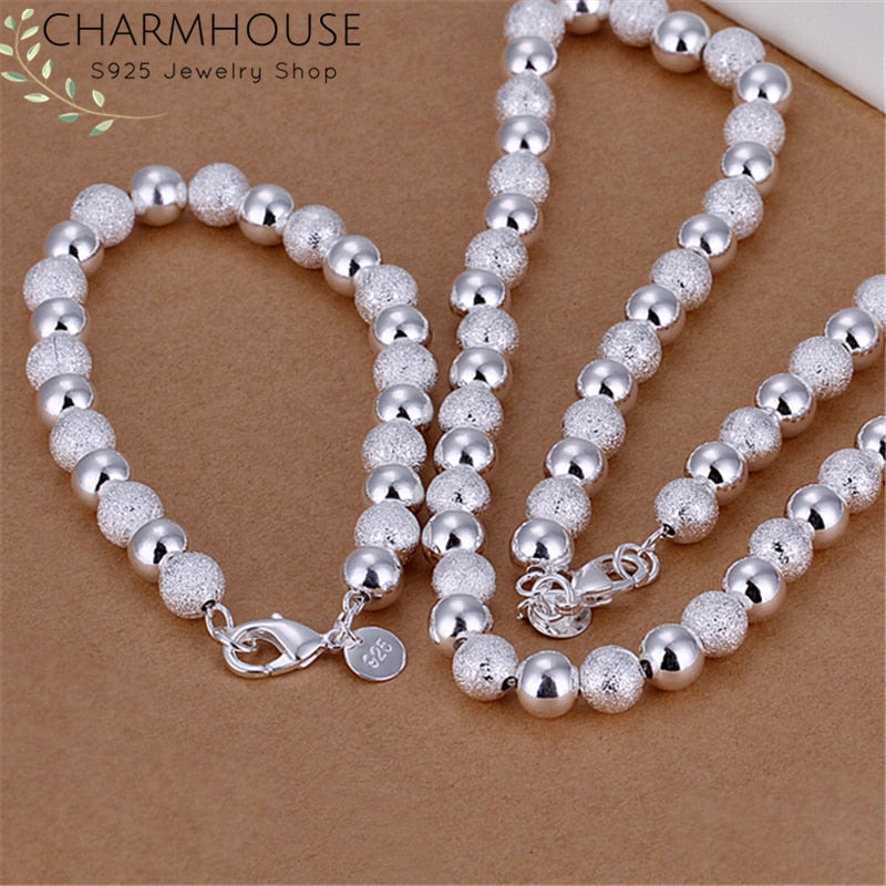 Decorative Bead Necklace/Bracelet Set