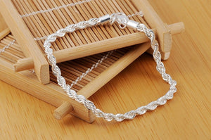 Adorable Twisted Chain Bracelet Necklace Set