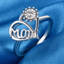 Load image into Gallery viewer, Love Mom Sunflower Ring