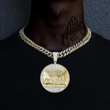 Load image into Gallery viewer, Last Supper Iced Out Zircon Necklace