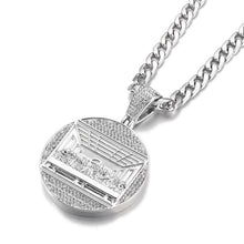 Load image into Gallery viewer, Last Supper Iced Out Zircon Necklace