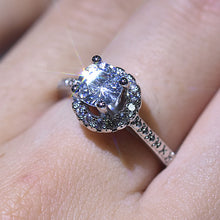 Load image into Gallery viewer, High Quality 925 Silver CZ Ring