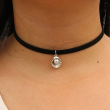 Load image into Gallery viewer, Women Black Velvet Suede Leather Choker Necklaces