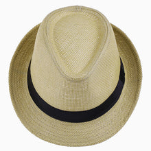 Load image into Gallery viewer, Unisex Beach Straw Sun Hat