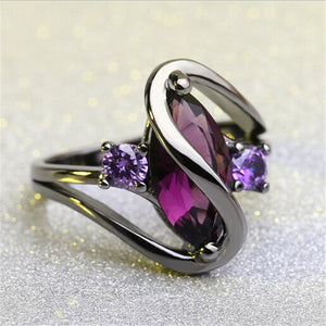Purple Eternal Love Ring