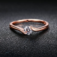 Load image into Gallery viewer, Cubic Zirconia Engagement Ring