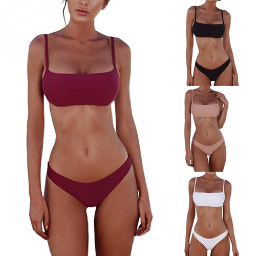 Low Waist Bikinis Set