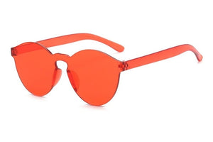 Rimless Colored Sunglasses