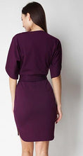 Load image into Gallery viewer, O-Neck Short Sleeve Knitted Dress