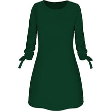 Load image into Gallery viewer, New Fashion Solid Color Office Dress